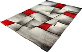 Vloerkleed Brilliance 660-910 Rood-200 x 200 cm