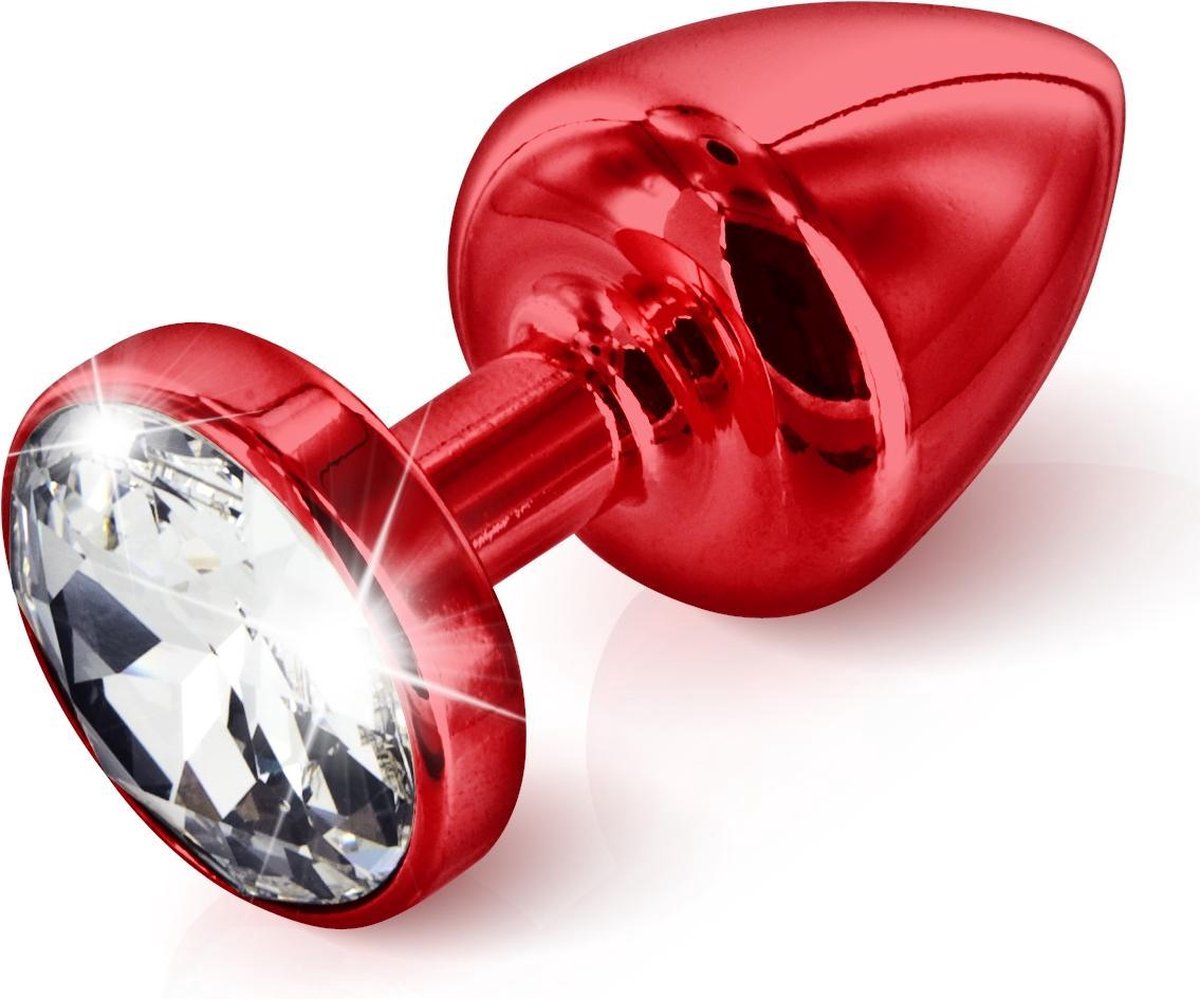Goedkoopste Diogol - Anni Butt Plug Rond Rood 25 mm