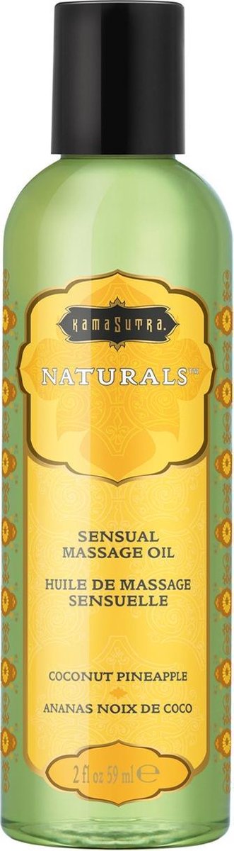 Kama Sutra - Naturals Massage Olie Kokosnoot Ananas 59 ml