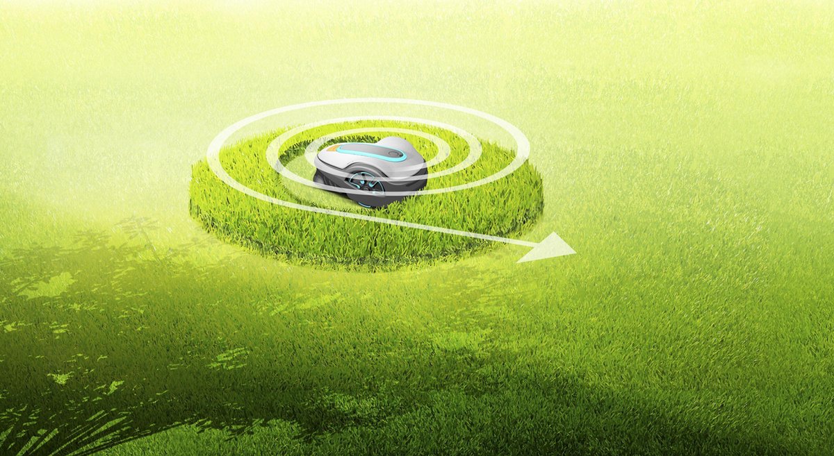 Afbeelding 3 van GARDENA Robotmaaier Sileno 2000+ - voor gazons tot 1600 m² en hellingen tot 35%