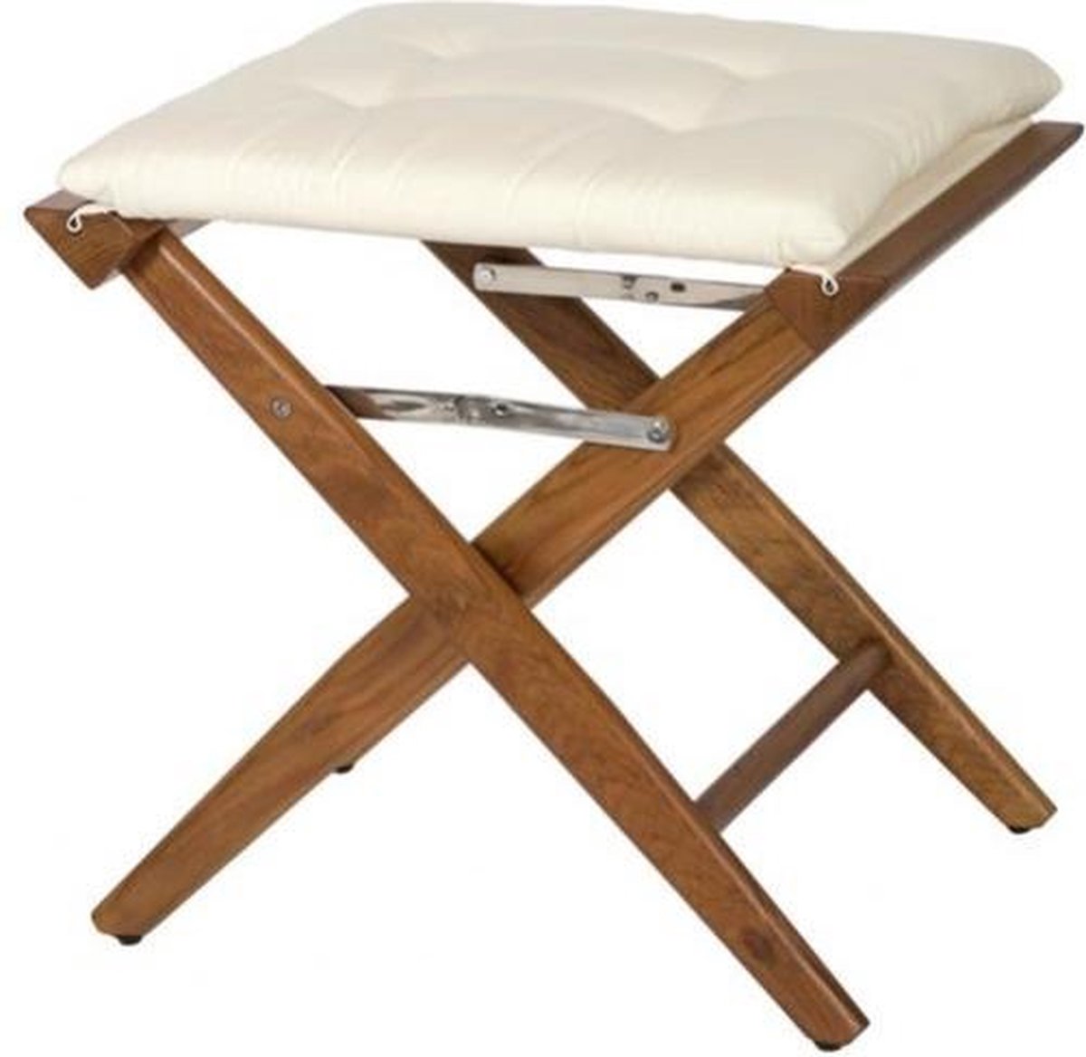 Regisseurskruk DeLuxe met Crème Kussenset (Geolied)