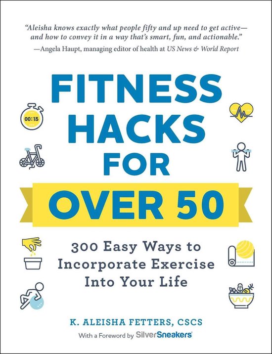 Life Hacks Series - Fitness Hacks for over 50 - cover