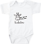 Baby rompertje Kiekeboe | Korte mouw 62/68 wit
