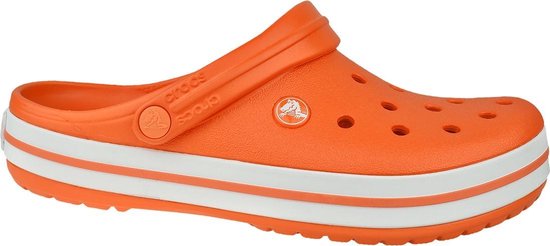 Crocs Crocband 11016-846, Vrouwen, Oranje, Slippers maat: 37/38 EU 