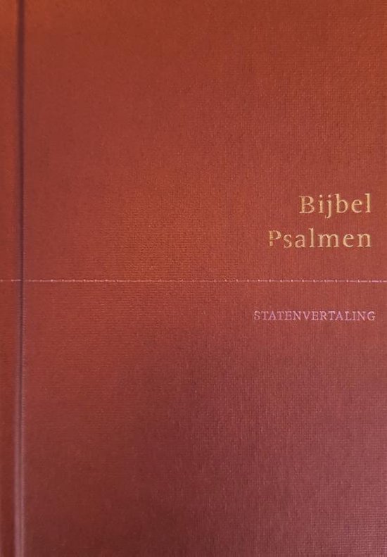 Cover van het boek 'Bijbel, SV, met Psalmen'