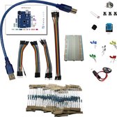 Kit de démarrage : planche à pain, fils de connexion, LED, résistances,... sans Arduino