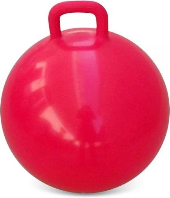 Skippybal rood 60 cm voor kinderen - Skippyballen buitenspeelgoed