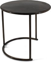 Bijzettafel Bruin Metaal Medium