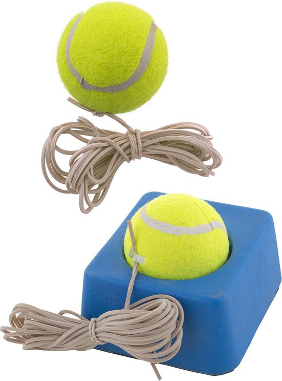 Bloc de tennis - Tennis trainer + balle supplémentaire avec élastique  GRATUITE | bol.com