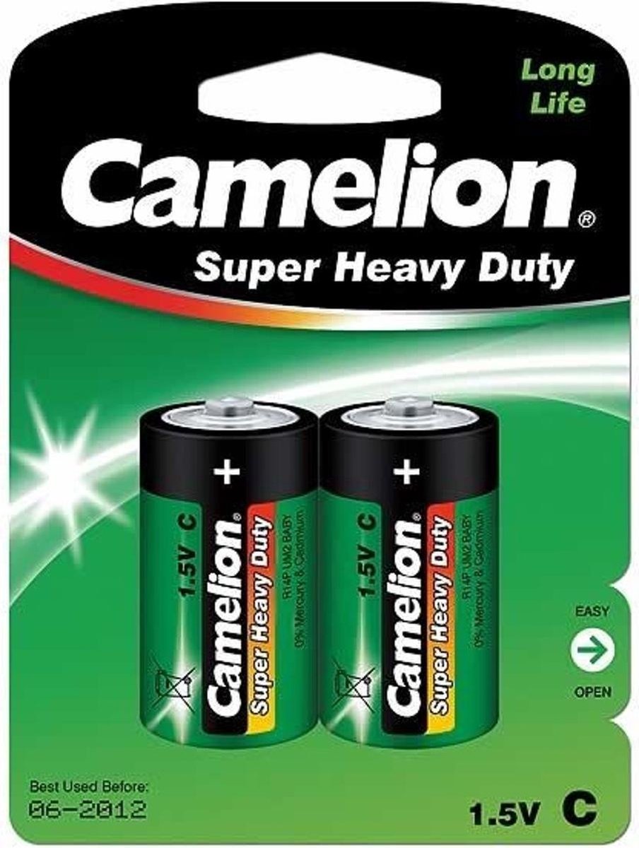 Behoren vermogen Molester Camelion batterij 1.5v C R14P Baby UM2 (hangverpakking) | bol.com