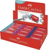 gum Faber-Castell stofvrij assorti kleuren FC-187221 display 24 stuks