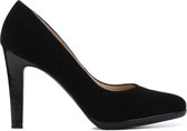 Peter Kaiser Pumps / Stiletto Dames / Damesschoenen - Suède - Naaldhak hoogte 10 cm - 78911 - Zwart - Maat 36.5