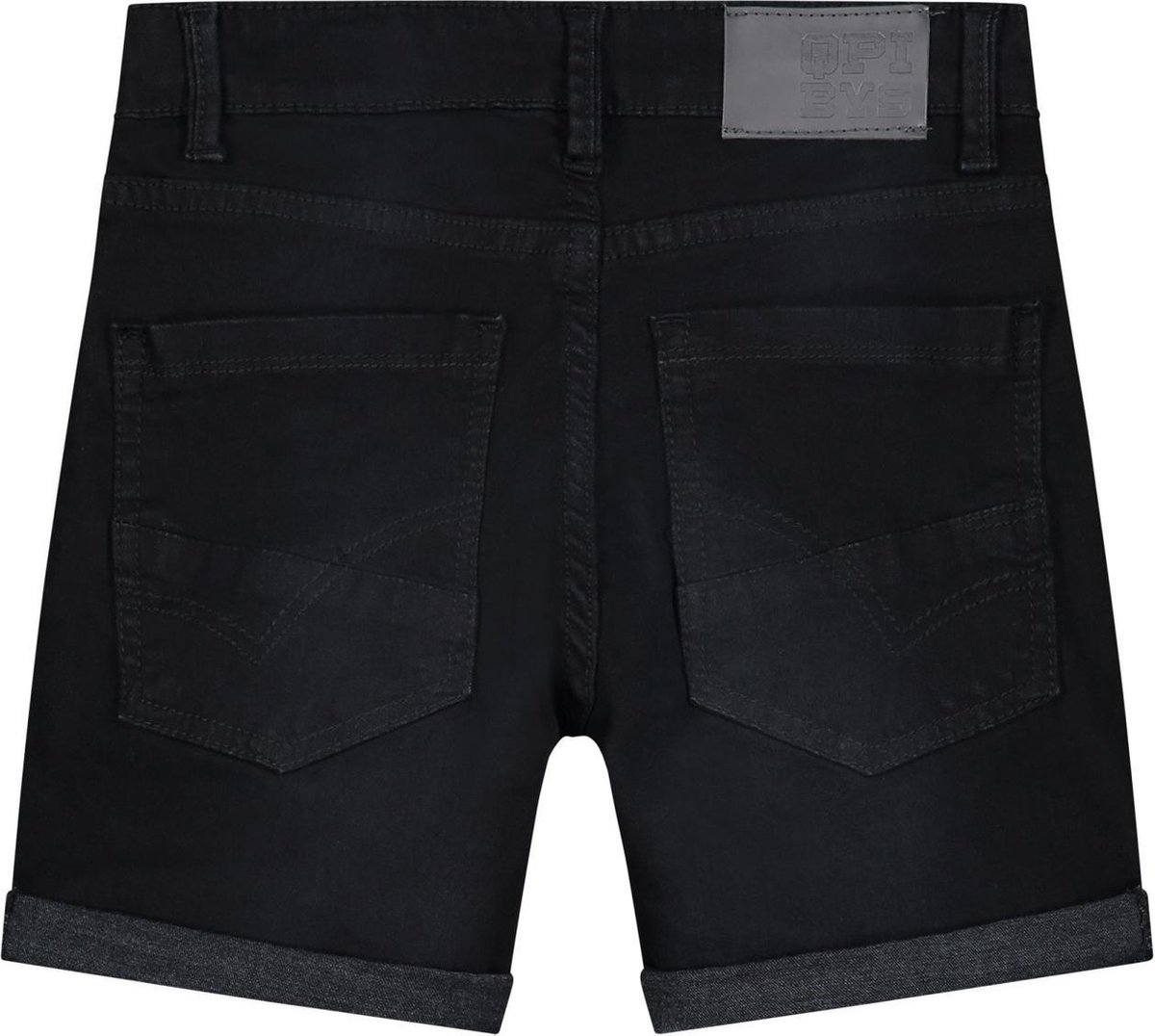 Quapi short Arjan black jeans - maat 116