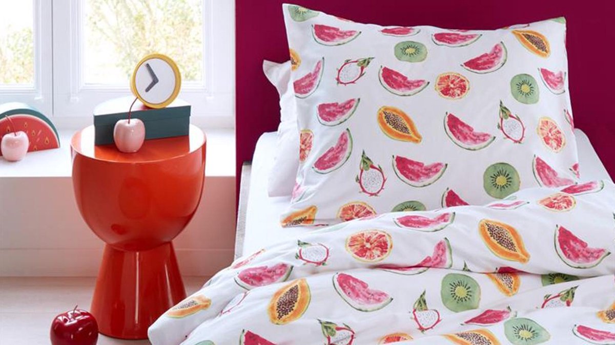 Beddinghouse Tutti Frutti Dekbedovertrek - 100x135 cm - Multi