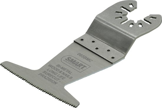 Foto: Smart blades pro multitool precisie zaagblad bi metaal hs hout metaal kunststof 65x51mm