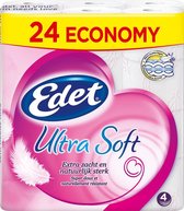 Papier toilette Edet Ultra Soft 4 plis - 24 rouleaux