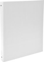 20x Ringmap PP met harde kaft - 4 ringen van 30mm - A4, Wit