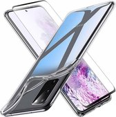 MMOBIEL Screenprotector en Siliconen TPU Beschermhoes voor Samsung Galaxy S20 - 6.2 inch 2020