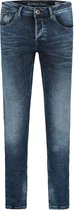 Garcia Savio Heren Slim Fit Jeans Blauw - Maat W33 X L32