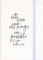 Notebook With God all things  - A6 - 96 pages