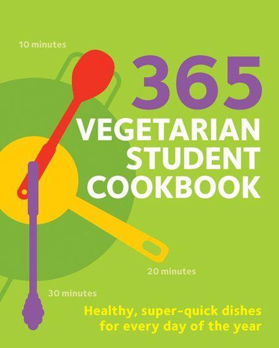 Hamlyn Quick Cooks - 365 Vegetarian Student Cookbook - cover