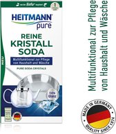 HEITMANN pure Kristal Soda- Natuurvriendelijk Was-en Schoonmaakmiddel, Ecologische Reiniger voor het huishouden, 1x 350g
