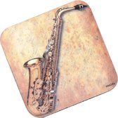 Onderzetter saxofoon