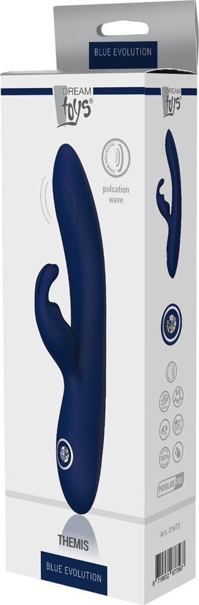 Goedkoopste Blue Evolution Themis - Rabbit Vibrator