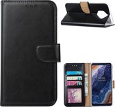 Nokia 9 PureView - Bookcase Zwart - portemonee hoesje