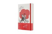 Moleskine Limited Edition Notebook Wizard of Oz, Large, Ruled, Poppy Field (5 X 8.25) - Notebook - 8056420851267