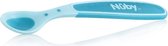 Nuby Lepels Warmtegevoelig 22,5 Cm Mintgroen 3m+ 3 Stuks