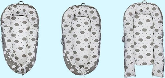 Little World Babynest Sleepy Pink Dots
