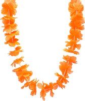 BOSEN - Oranje Hawaii ketting - Accessoires > Sieraden