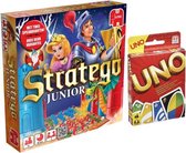 Spelvoordeelset Stratego Junior & Uno - Kaartspel