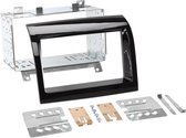 2-DIN paneel Fiat Ducato 12/2011- Piano zwart