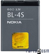 Nokia BL-4S Batterij - 2680,3600,3710,7020,7100, 7610, X3-02 | Bulk BW