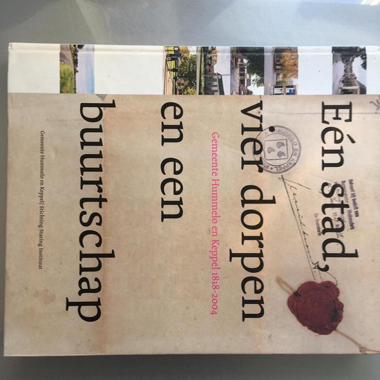 Een stad, vier dorpen en een buurtschap - cover