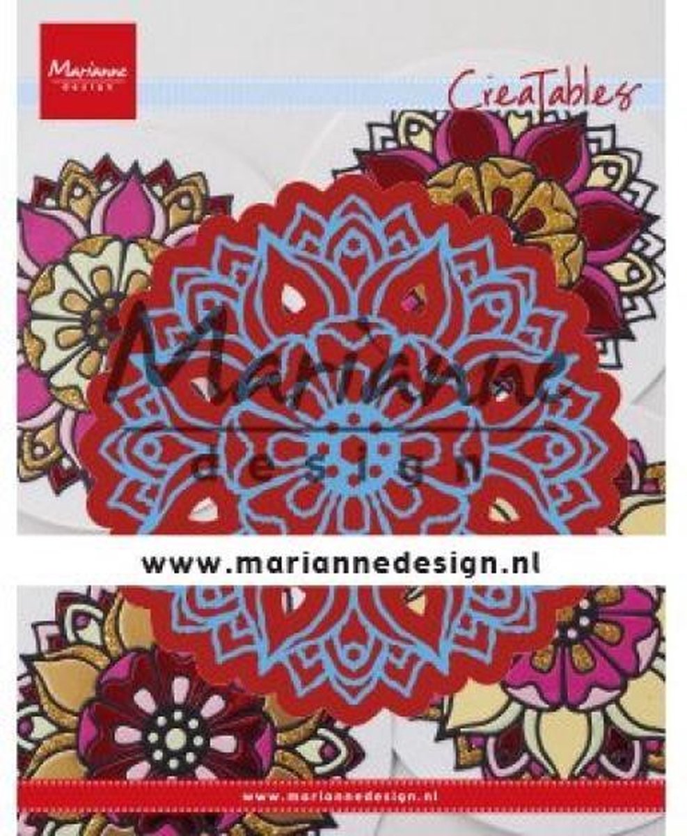 Marianne Design Creatables Snij en Embosstencil - Mandala