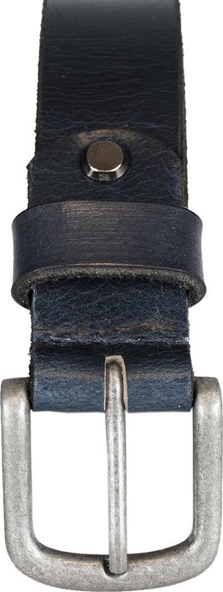 Leren Riem Zwart Nerf Leer - 3 cm Breed - Heren / Dames Riem