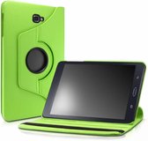 Geschikt voor Samsung Galaxy Tab A 10,1 SM T580 / T585 Tablet Case met 360° draaistand cover hoesje - Groen