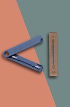 Lastswab Basic Herbruikbaar Wattenstaafje Whale Blue Blauw
