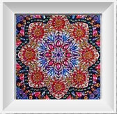 Artstudioclub®  borduurpakketten volwassenen  meisje op de pier 44×33cm