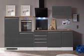 Meister complete hoogglans soft-close keuken 290cm met apparatuur