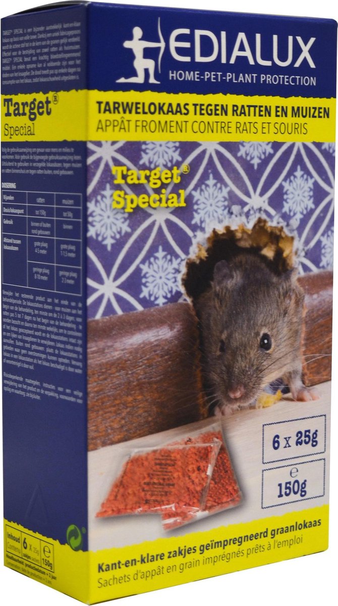 Appât en pâte Sorkil contre les rats et souris - 150 g - Webshop