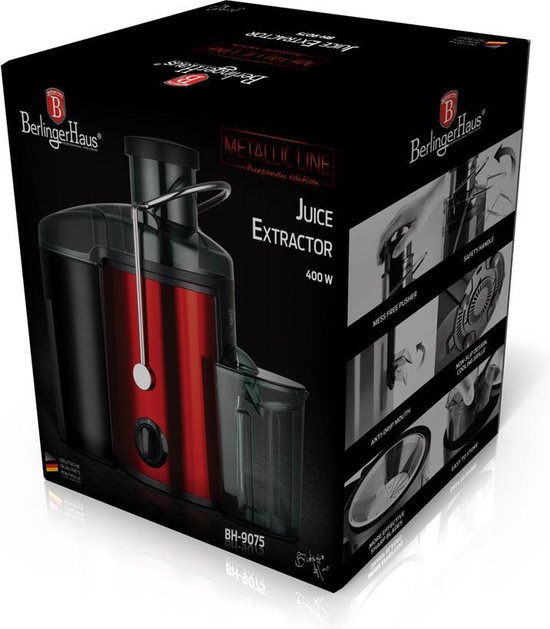 Berlinger Haus 9075 Juice extractor Burgundy line 2 snelheden