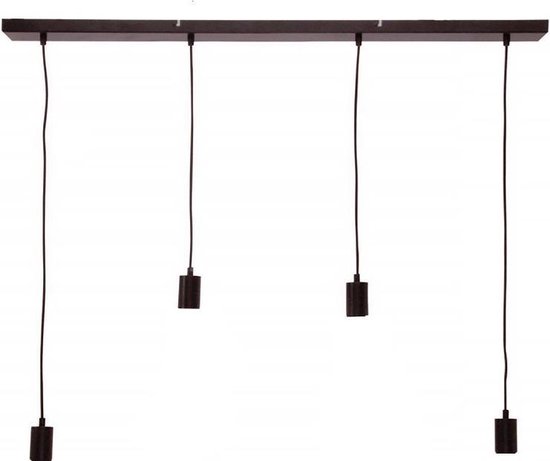 Freelight - Plafondplaat 4 lichts L x B 8 cm snoer fittingen bol.com
