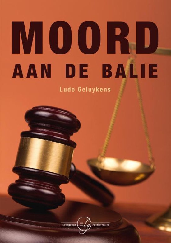 Cover van het boek 'Moord aan de balie'