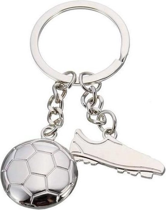 Akyol - Voetbalschoen met bal Sleutelhanger - Voetbal - de echte voetbal liefhebber - Voetballen - Sport - Sleutelhanger - 2.5 x 2.5 CM cadeau geven