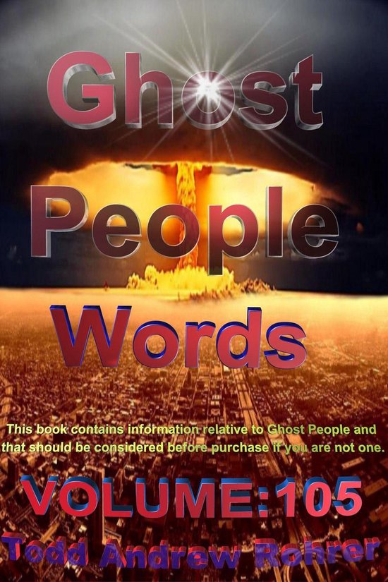 Ghost Person Words Volume 105 ebook Todd Andrew Rohrer