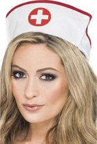 2x Zuster/verpleegster verkleed hoedjes - Zuster kapje - Carnaval/themafeest verkleed accessoire